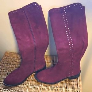 New Nc-Zoe maroon boots 7